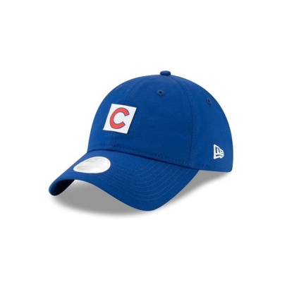 Chicago Cubs Gorra | New Era MLB Sleekest Fan 9twenty Adjustable Cap Mexico - Azules